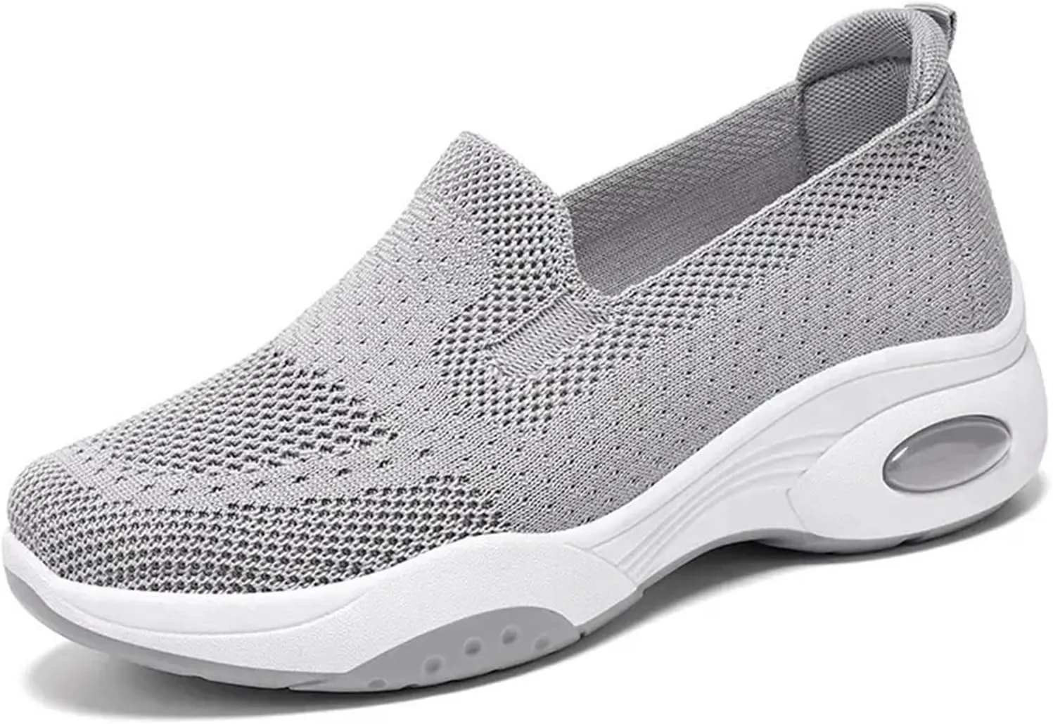 Adults Platform Sneakers Lightweight Breathable Travel Flats Shoes Air Cushion Sports Tennis Walking Shoes For Students