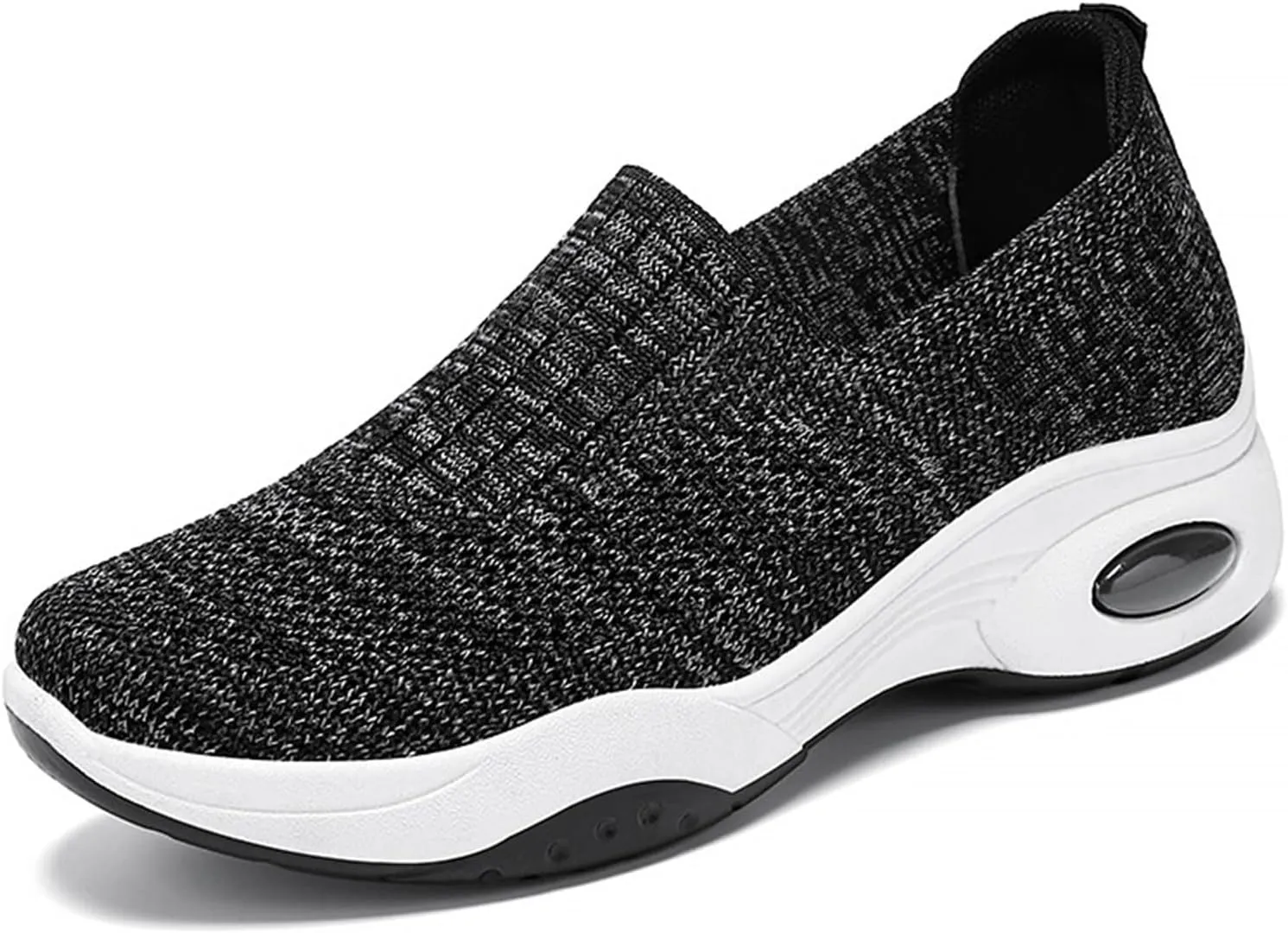 Adults Platform Sneakers Lightweight Breathable Travel Flats Shoes Air Cushion Sports Tennis Walking Shoes For Students