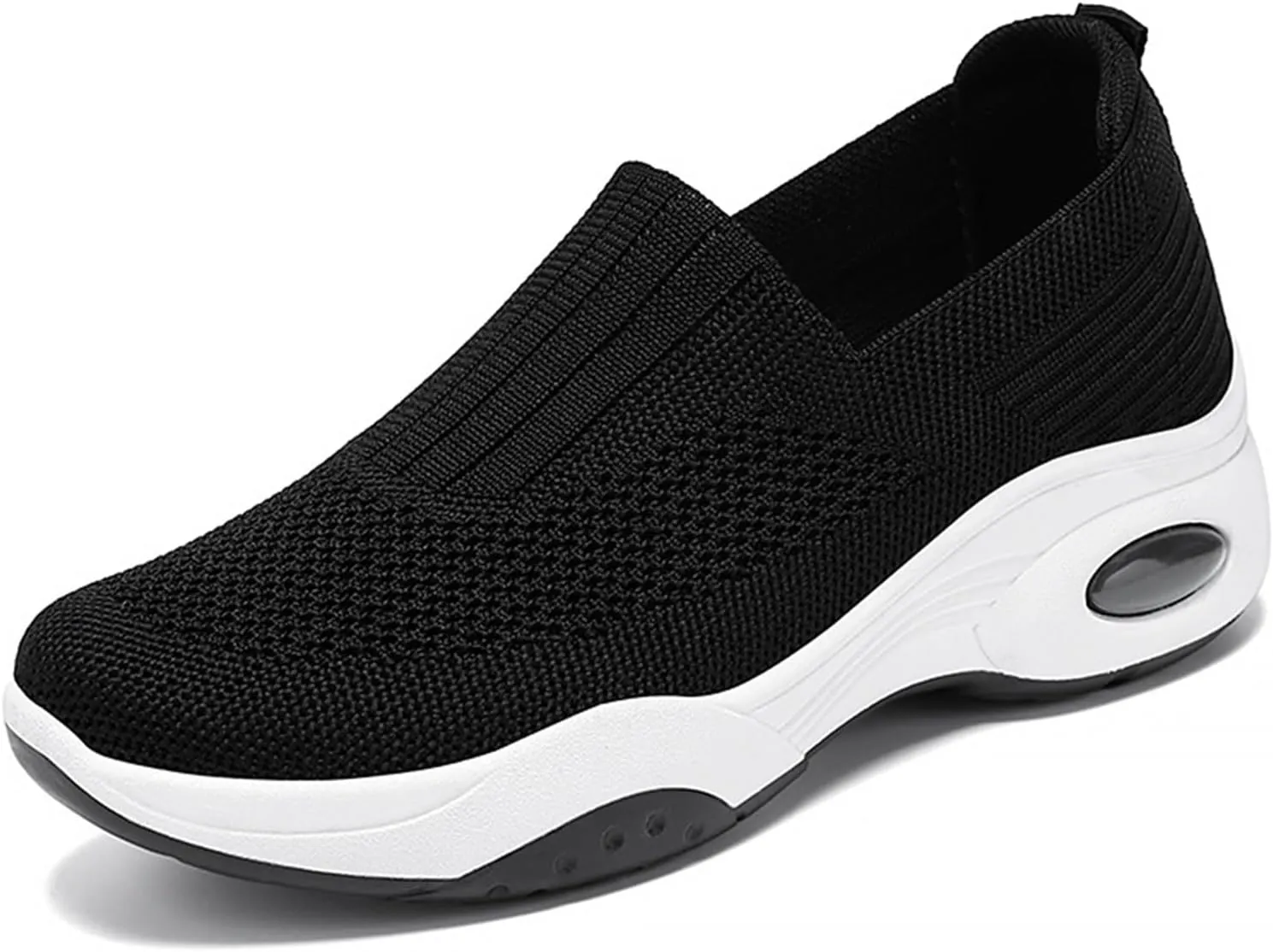 Adults Platform Sneakers Lightweight Breathable Travel Flats Shoes Air Cushion Sports Tennis Walking Shoes For Students