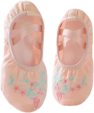 Anneken Ballet Shoes for Girls Boys Women Toddler Little Kid Soft Leather for Performance Dance Yoga