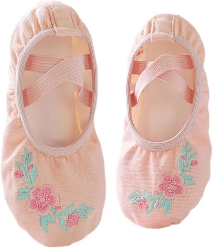 Anneken Ballet Shoes for Girls Boys Women Toddler Little Kid Soft Leather for Performance Dance Yoga
