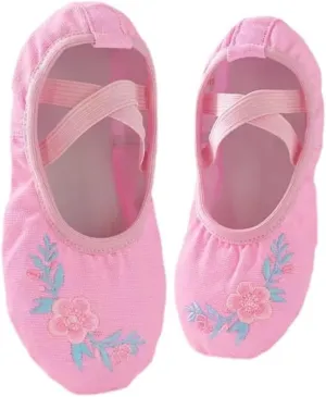 Anneken Ballet Shoes for Girls Boys Women Toddler Little Kid Soft Leather for Performance Dance Yoga