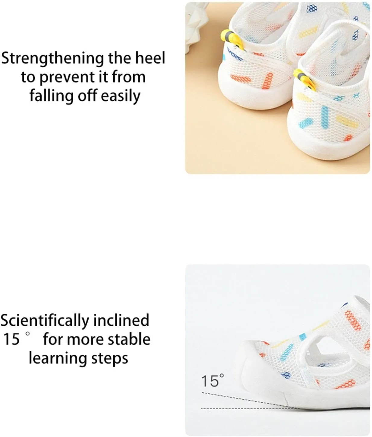 Baby Boy Crib Sandals Toddler Girls Boys Shoes Sandals Flat Bottom Non Slip Half Open Toe Slip Boys Sandal