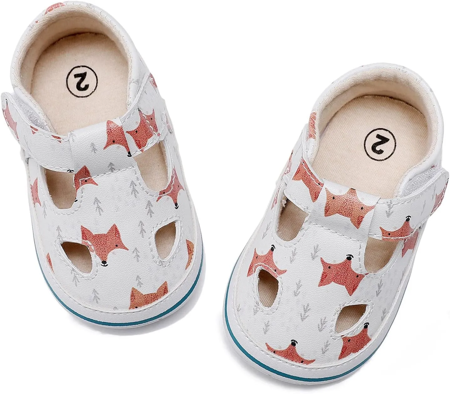 Baby Boy Crib Sandals Toddler Girls Boys Shoes Sandals Flat Bottom Non Slip Half Open Toe Slip Boys Sandal