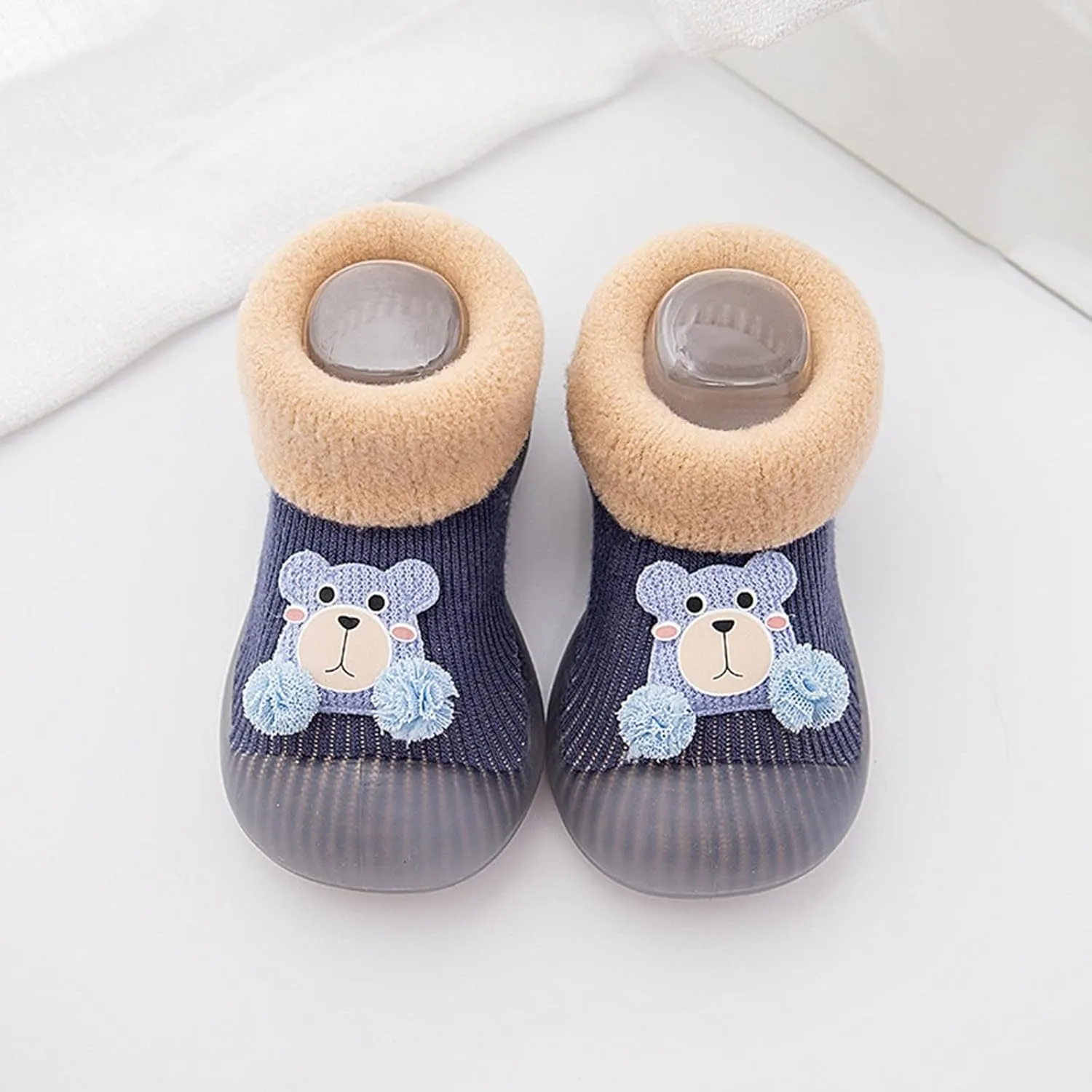 Baby Boys' Shoes,Baby Boys' Shoes Sock Shoes Non-Slip First Walker Floor Shoes Soft Indoor Cute Shoes 0-3 Years