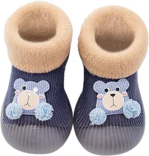 Baby Boys' Shoes,Baby Boys' Shoes Sock Shoes Non-Slip First Walker Floor Shoes Soft Indoor Cute Shoes 0-3 Years