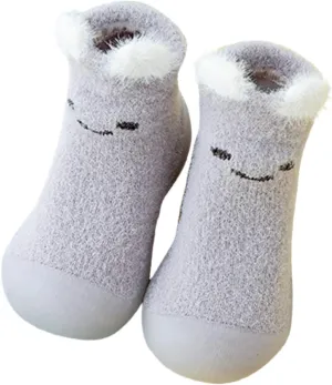 Baby Walking Shoes,Baby Walking Shoes Sock Shoes Non-Slip Prewalker Shoes Soft Indoor Kawaii Shoes 0-3 Years