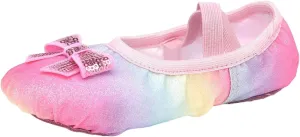 Ballet Shoes for Girls Ballet Dance Slippers Canvas Toddler Girl Ballet Flat Split Sole Flats Ballerina Shoes Kids
