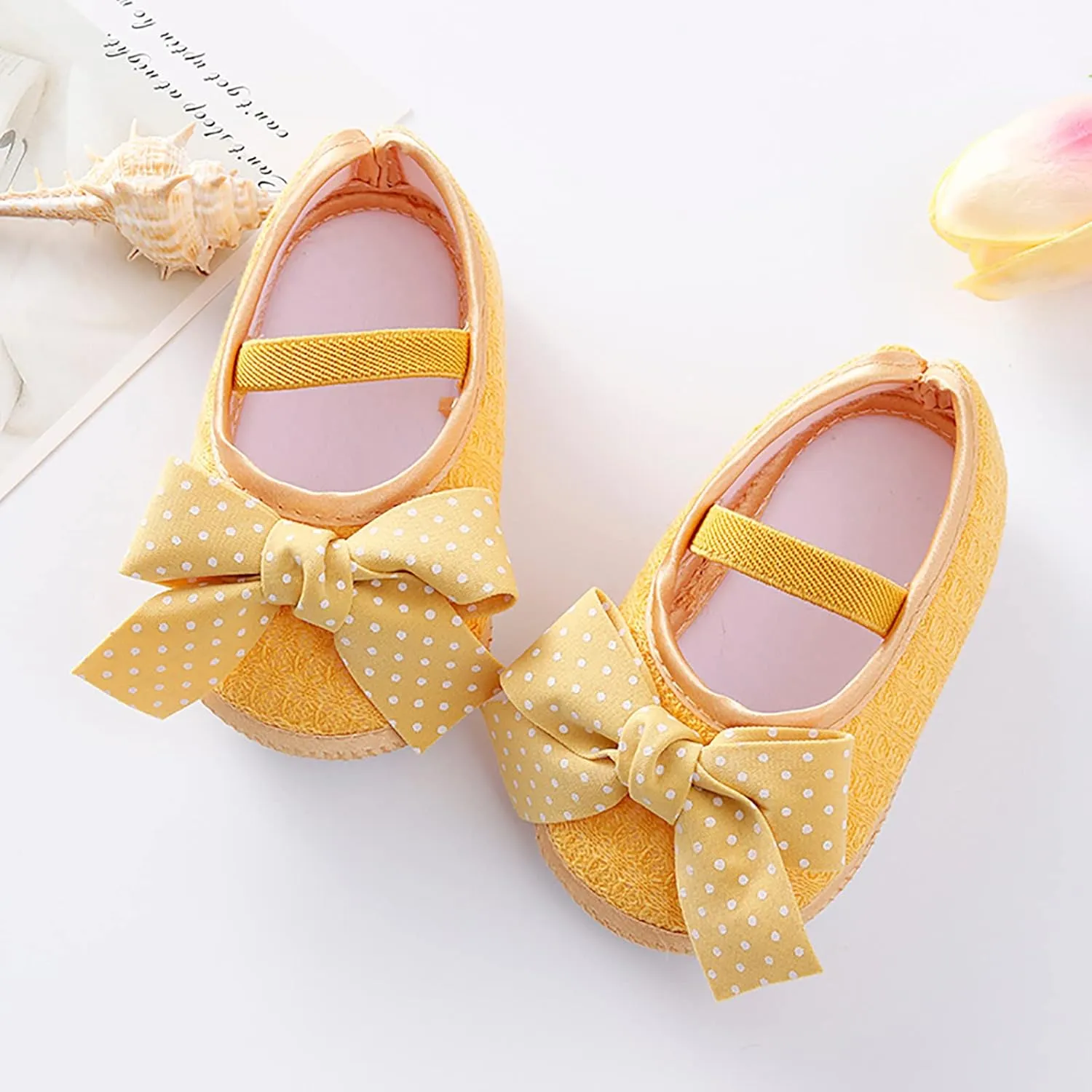 Ballet Shoes for Girls Comfy Integrated Toddler Baby Ballet Shoes Toddler Comfy Cute Fashion Princess Shoes