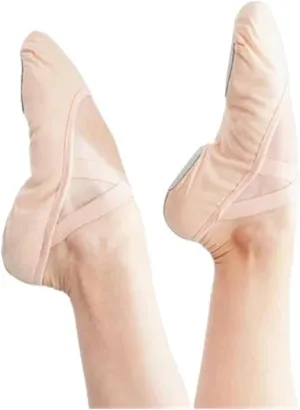 Ballet Shoes Women Ballet Shoes Dance Adult Children Ballet Slippers Soft Sole Professional Canvas Gymnastics Dance Training Shoes for Ballet for Girls Toddler Ballet Slippers(Pink,37)