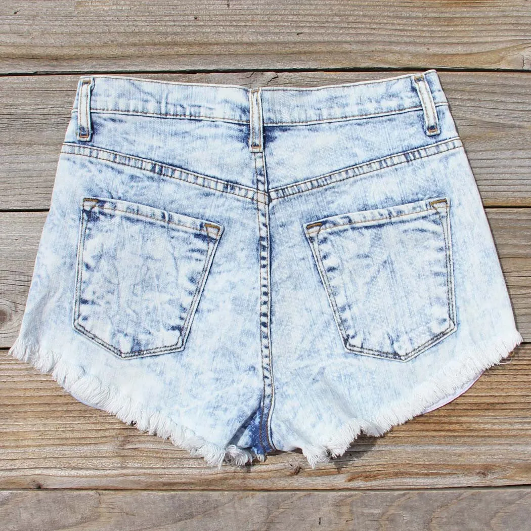 Born Wild Distressed Shorts