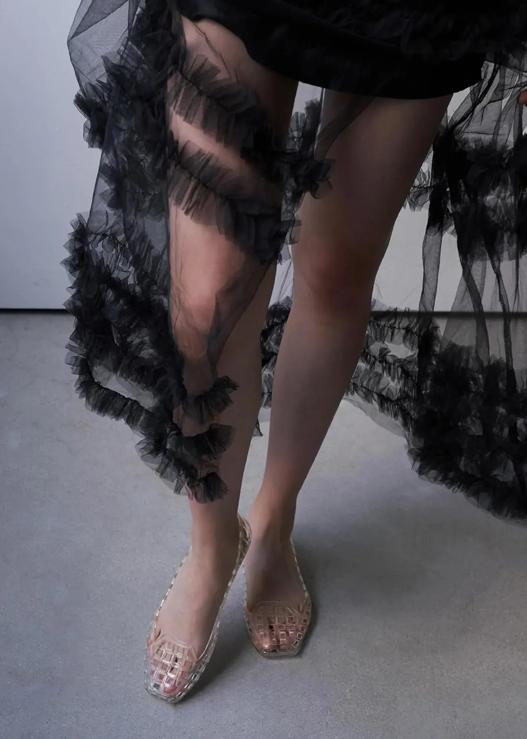 Classic/Slip on Dress Sandals, Squared Toe Flats, Jellies, Jelly Shoes for Women