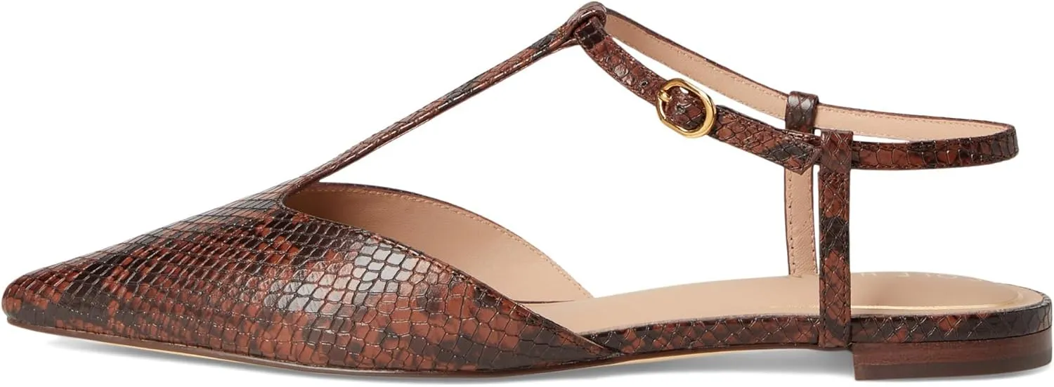 Cole Haan Women's Marlah T-Strap Ballets Loafer Flat