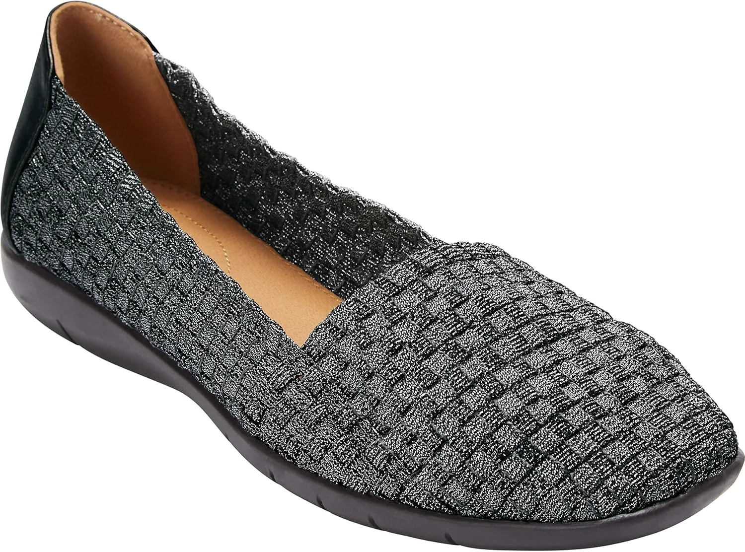Comfortview Women's The Bethany Slip On Flat (Wide Widths Available)