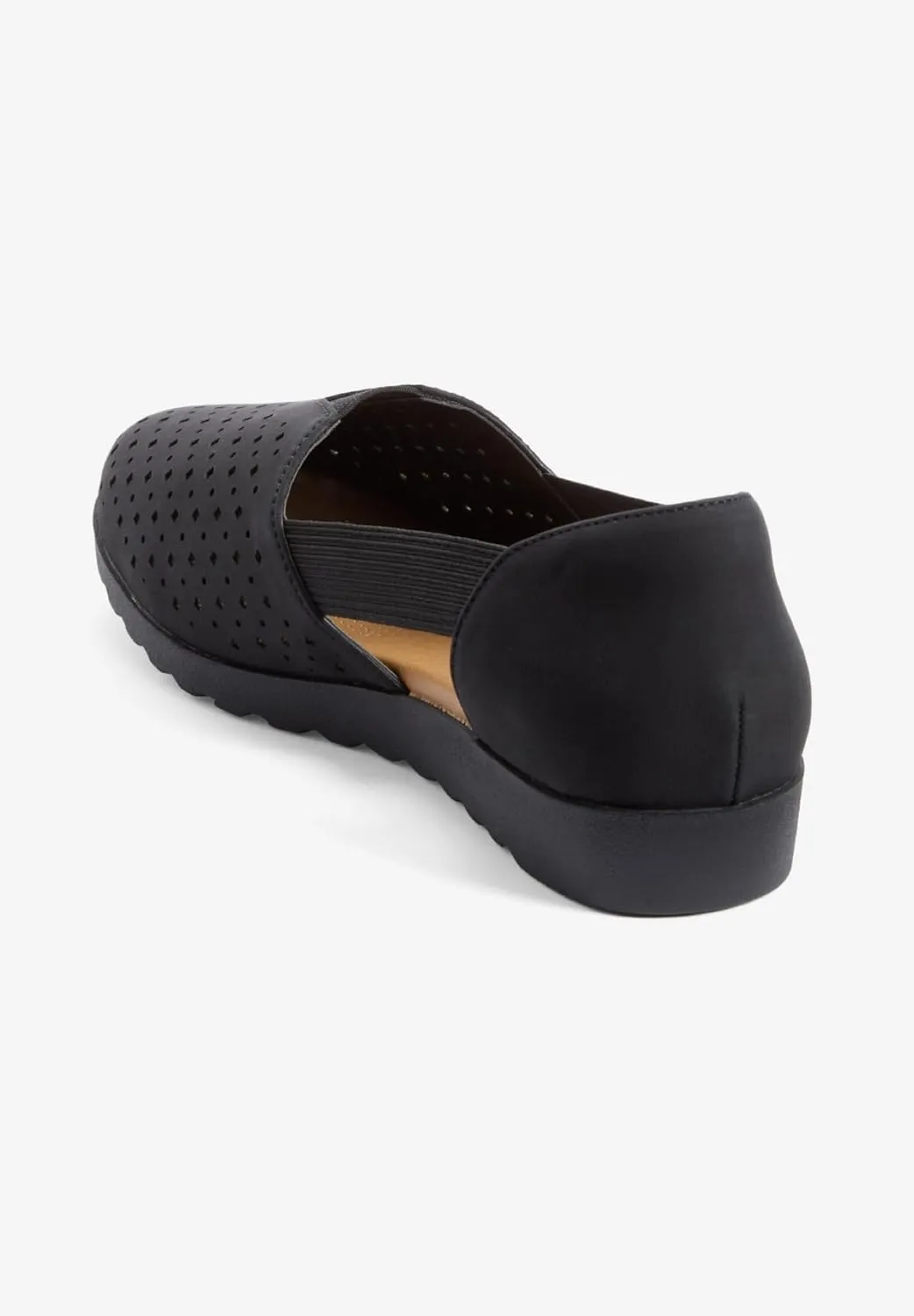 Comfortview Women's The Zoe Slip On Flat (Wide Widths Available)