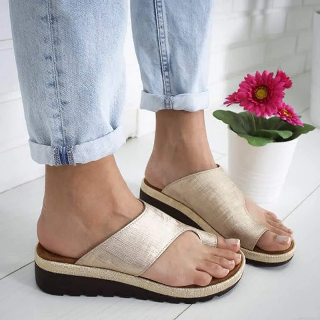 Comfy Platform Sandals Gibobby 2019 Wedge Sandal Shoe American Flag Summer Beach Travel Shoes Slipper Flip Flop