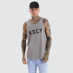 Cross Raw Muscle Tank Pigment Silver Sconce