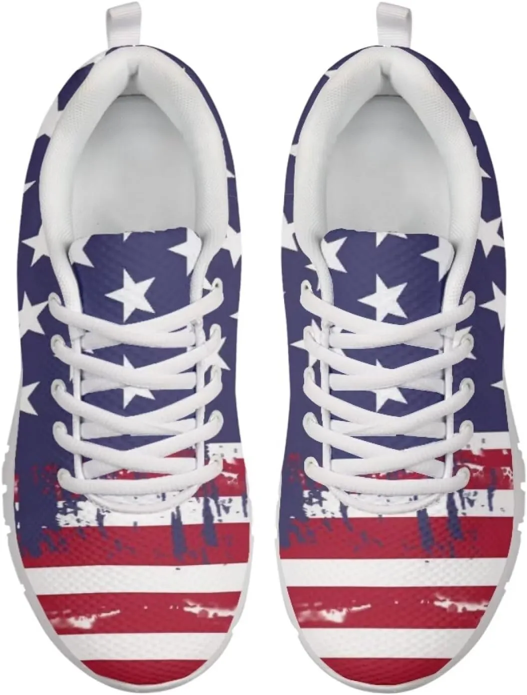 Cute Sneakers for Women Light Lace-up Flats Sneakers Fashion Outdoor Walking Running Shoes