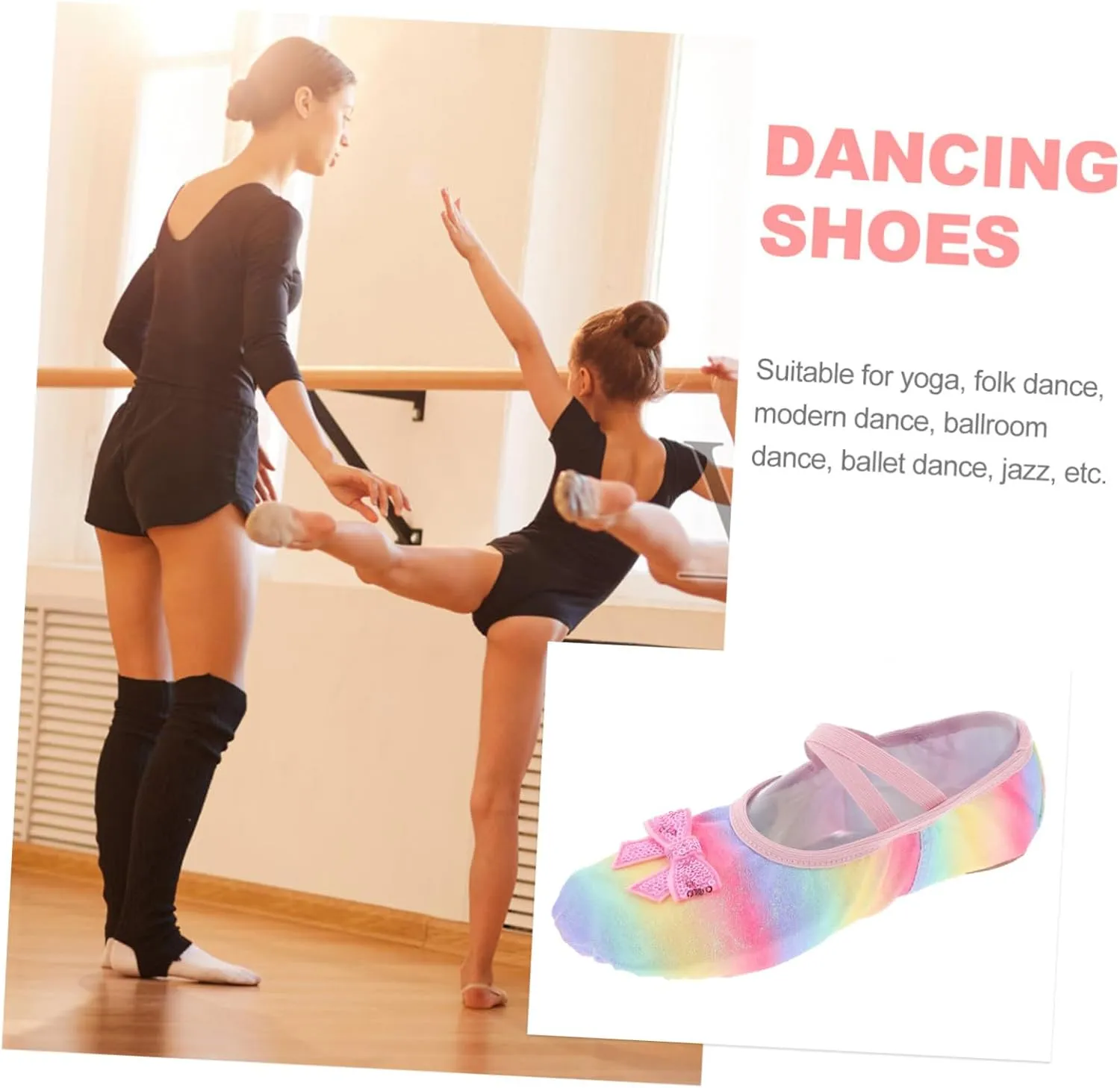 Dance Shoes Ballet Shoes for Dancing Shoes Ballet Shoes for Ballet Shoes for Ballet Slippers Shoe Tie