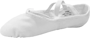 Danzcue Girl's Canvas Ballet Shoes Split Sole Ballet Slippers for Girl Dance Shoes