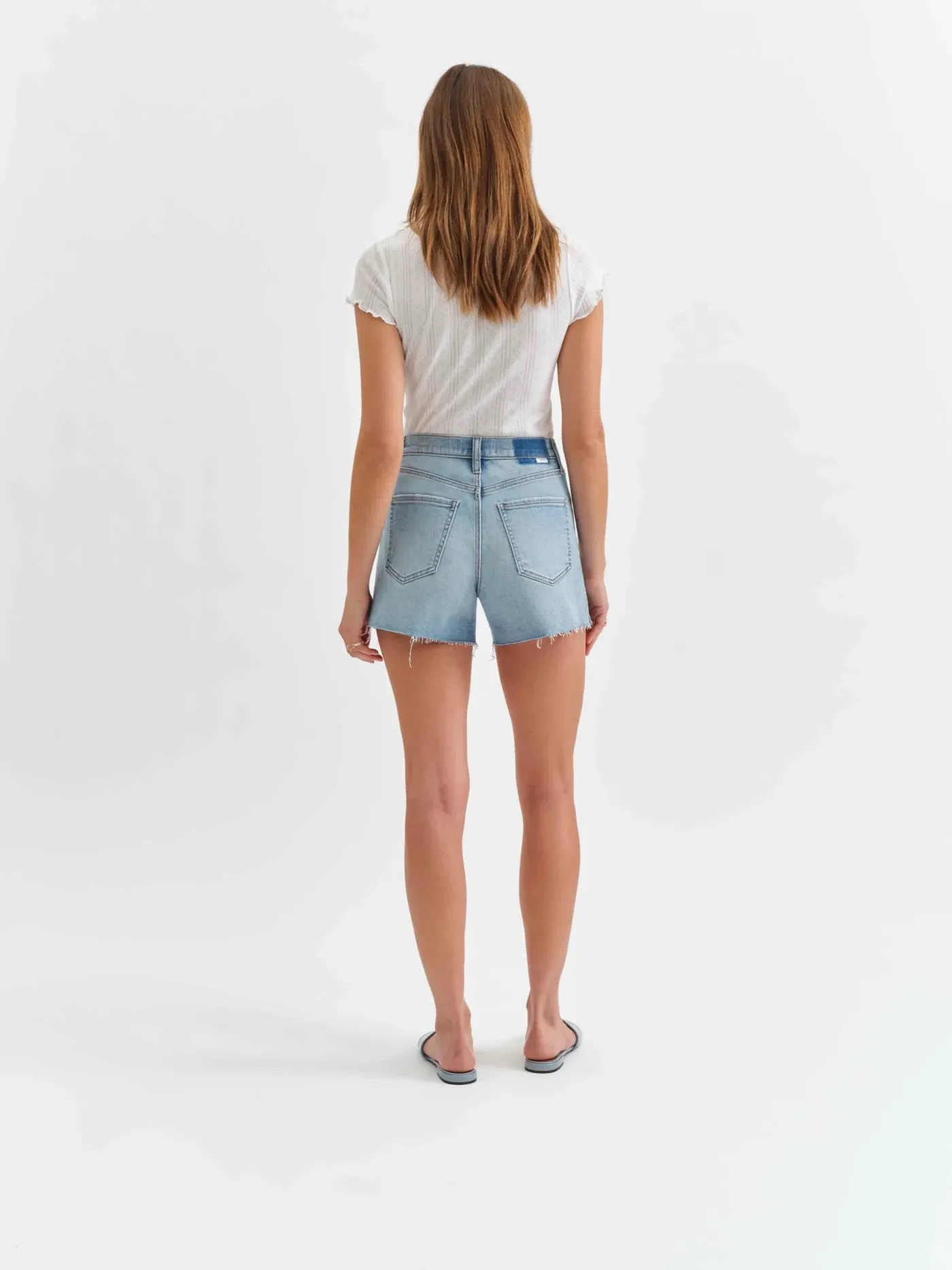 DAZE Bottom Line Jean Short Blooming Vintage