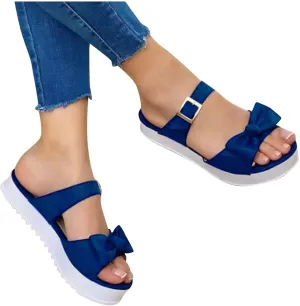 Dress Sandals for Women, Sandals Women Flat Casual Strappy Open Toe Elegant Shoes Slippers Travel Sandals