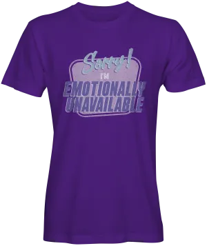 Emotionally Unavailable Graphic Tee