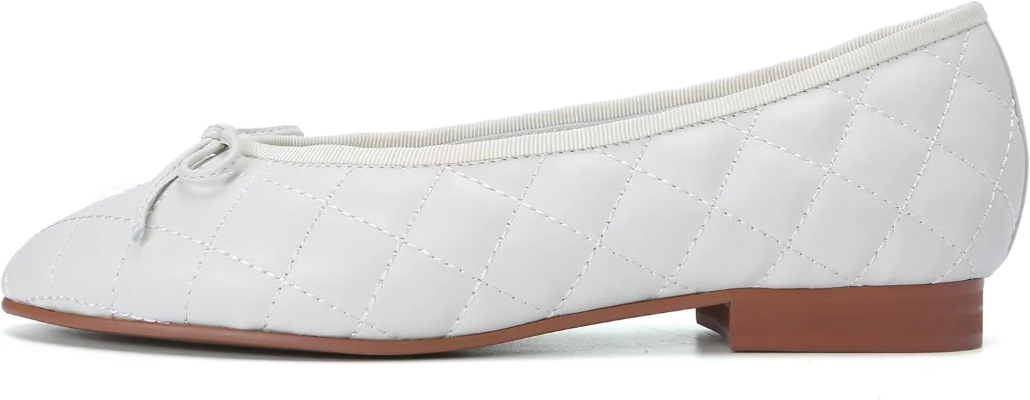 Euphoria Genuine Lambskin Bow Ballet Flats