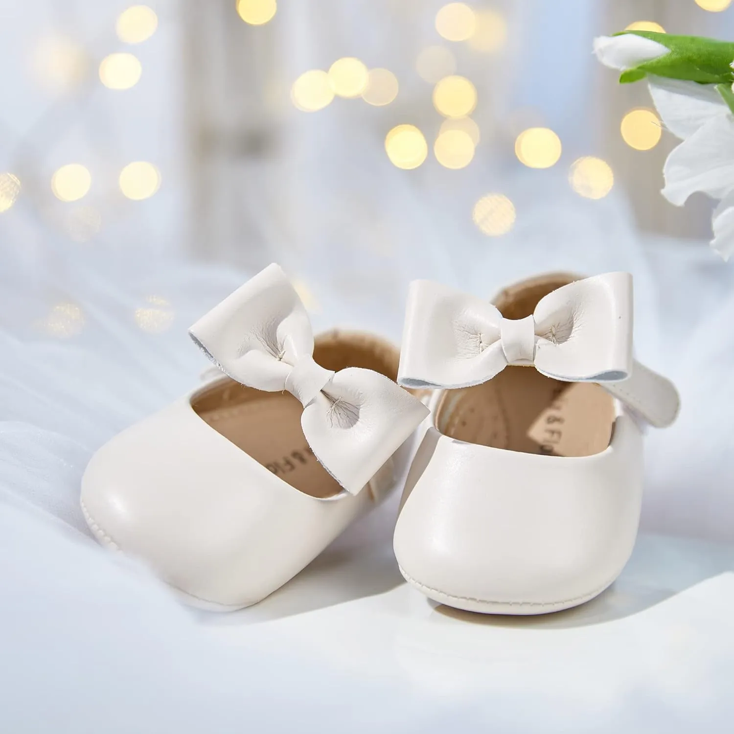 Felix & Flora Soft Sole Baby Shoes - Infant Baby Walking Shoes Moccasinss Rubber Sole Crib Shoes