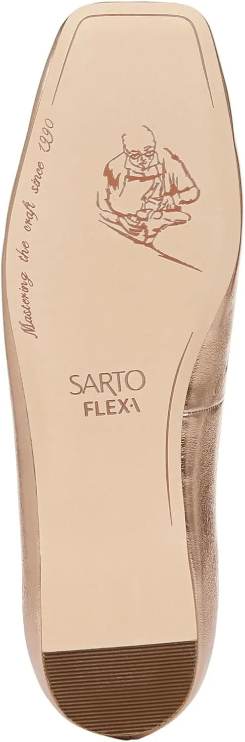 Franco Sarto Women's Flexa Amaya Square Toe Ballet Flat