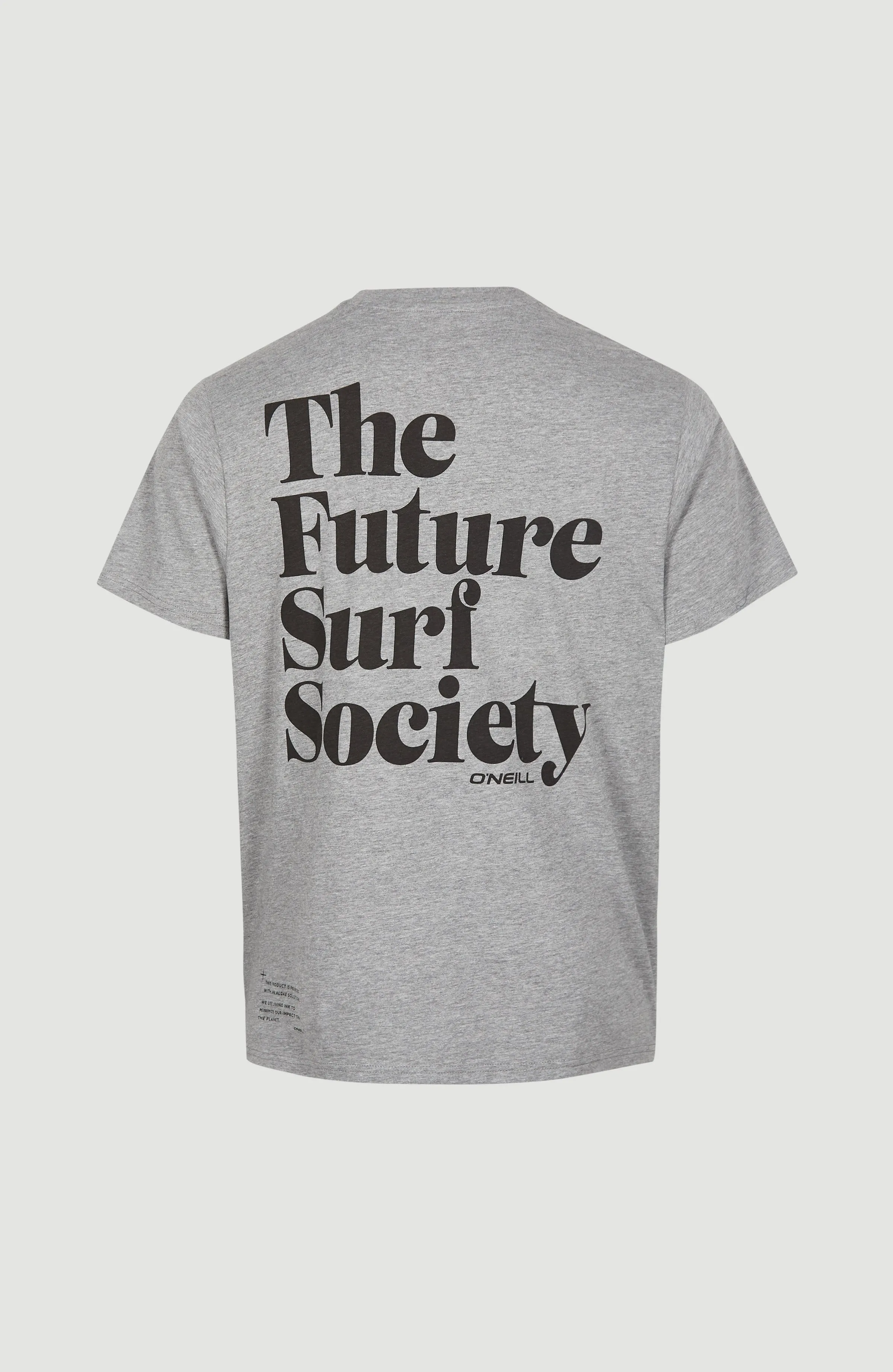 Future Surf Back T-Shirt | Silver Melee