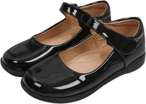Girls Ballet Dress Shoes Kids Toddler Mary Jane Flats Pu Leather Solid Wedding Party School Communio Oxfor Shoes