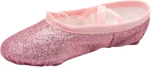 Girls Ballet Shoes Boys Toddler Soft Leather Dance Slippers for Toddler/Little Kid/Big Kid Indoor Yoga Dance Shoes