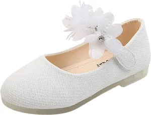 Girls Ballet Shoes Dance Toddler Girls Toe Sandals Round Kids Floral Infant Baby Shoes Princess Girl's Sandals Shoes