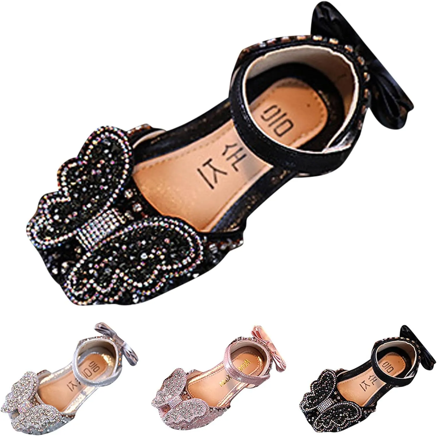 Girls Ballet Shoes Fashion Summer Girls Dance Shoes Princess Dress Performance Shoes Ribbon Pearl Bow Sandals Shoes