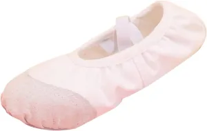 Girls Ballet Shoes for Dance Canvas Yoga Shoes/Ballet Slippers for Dancing Toddler Little Kid Ballerina Girls Shoes