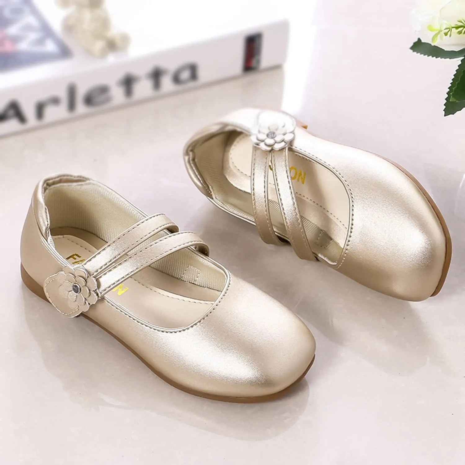 Girls Ballet Shoes Girl Shoes Small Leather Shoes Single Shoes Children Dance Shoes Girls Toddler First Walking Shoes