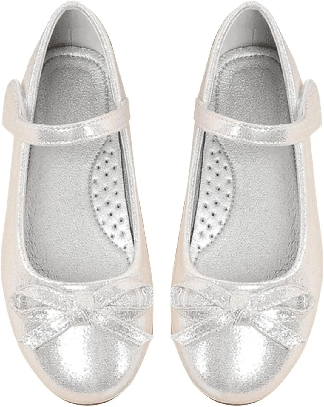 Girls Ballet Shoes Kids Leather Shoes with Bow Non Slip Children Ballet Girl Student Shoes Open-Toe Flat Sandals
