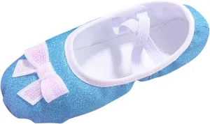 Girls Dance Shoes Kids Soft Sole Bow Tie Ballet Performance Indoor Shoes Yoga Dance Non Slip Breathable Sneaker