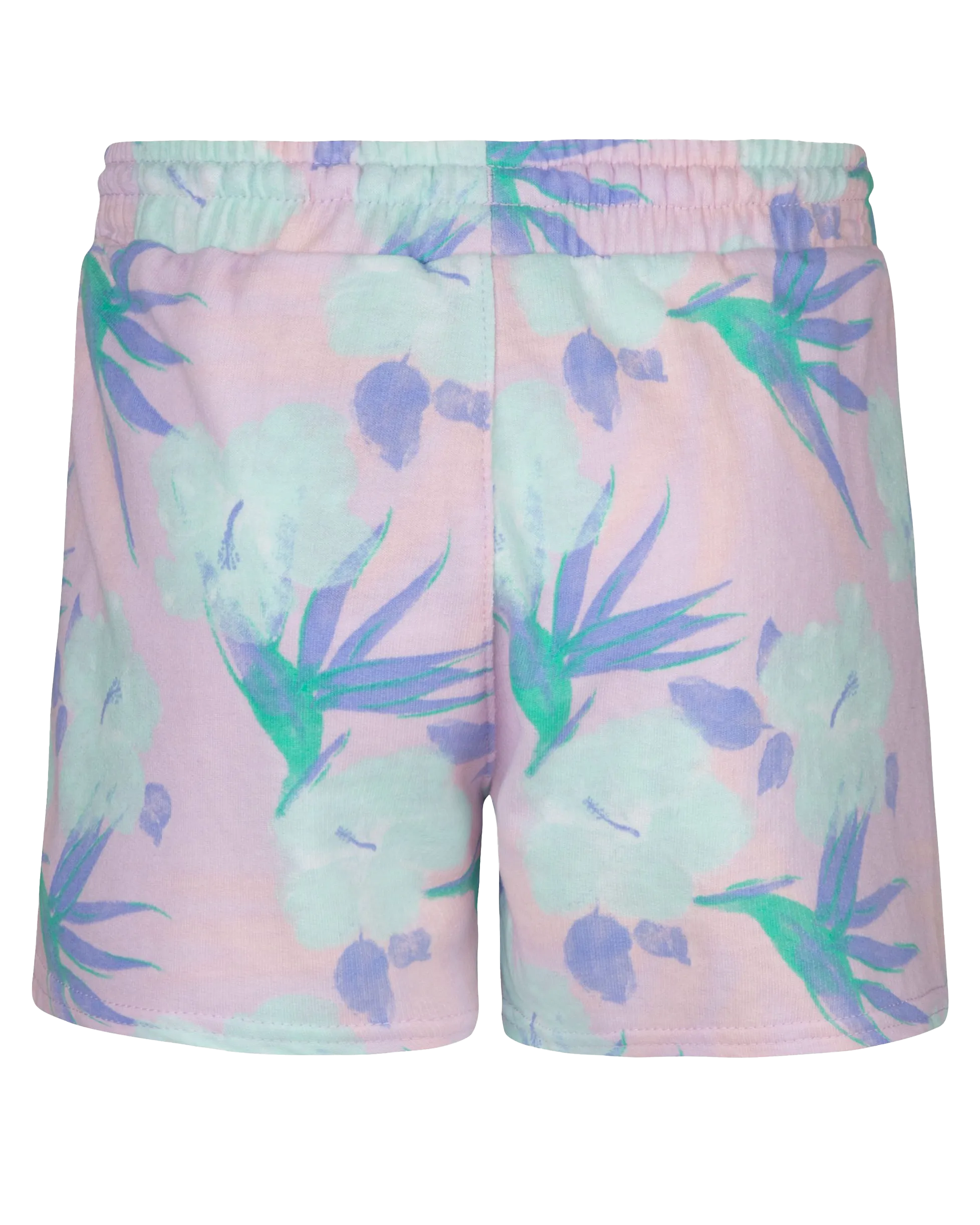Girls French Terry Shorts in Light Lavender