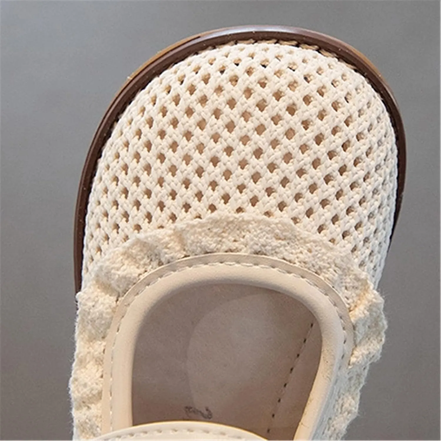 Girls Marry Jane Shoes Buckle Strap Mesh Ballet Flats School Wedding Party Dress Shoes for Toddlers