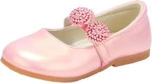 Girl's Mary Jane School Uniform Shoes Toddler Little Kid Dress Shoes Girl Ballet Flats Flower Girl Shoes Church Shoes