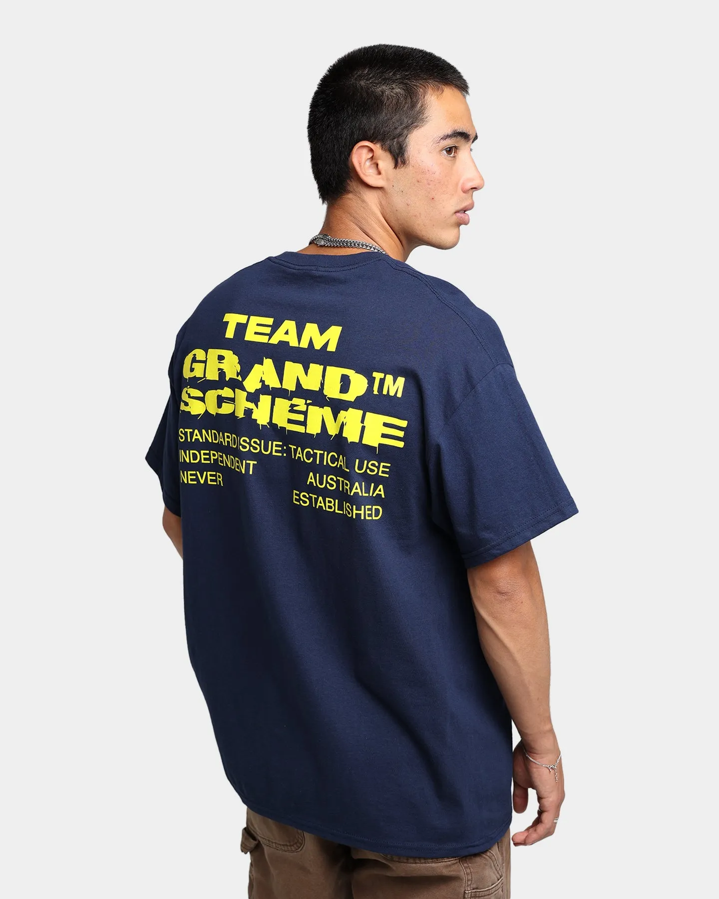Grand Scheme Team T-Shirt Navy