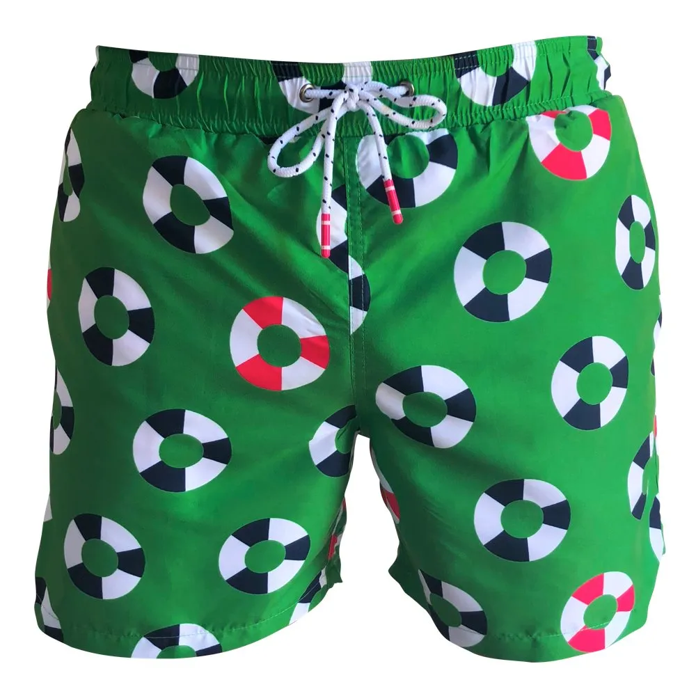 Green Buoy Board Shorts