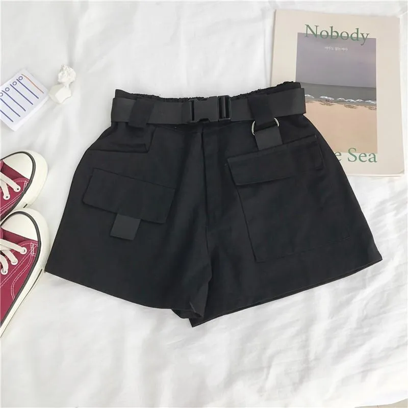 High Waist Multi Pocket Shorts SD00861