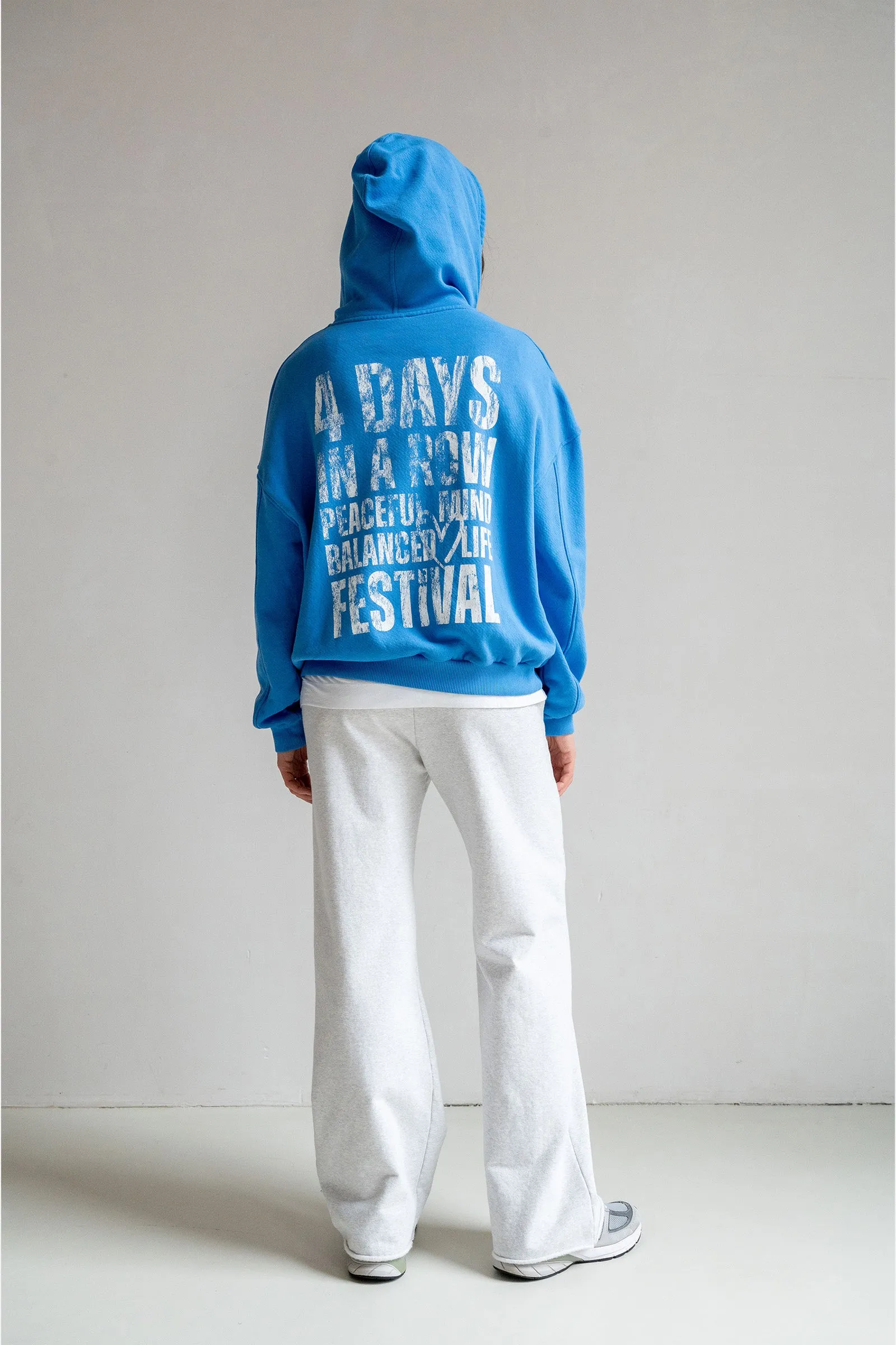 HOODIE PRINT (S25T1174LTD) SURF - WHITE