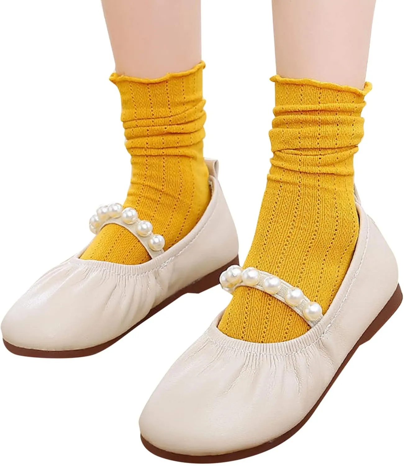House Slipper with Memory Foam Toddler Little Girl Dress Shoes Casual Slip On Ballet Flat Girls Sandals Easter