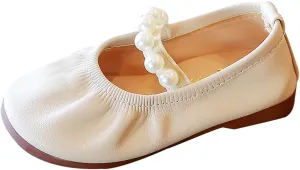 House Slipper with Memory Foam Toddler Little Girl Dress Shoes Casual Slip On Ballet Flat Girls Sandals Easter