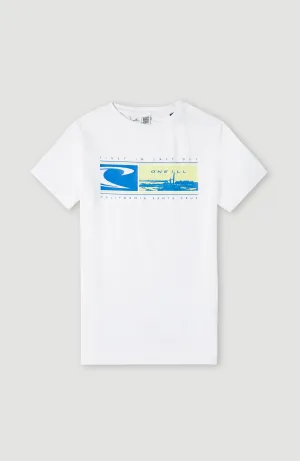 Hybrid Surf T-Shirt | Snow White
