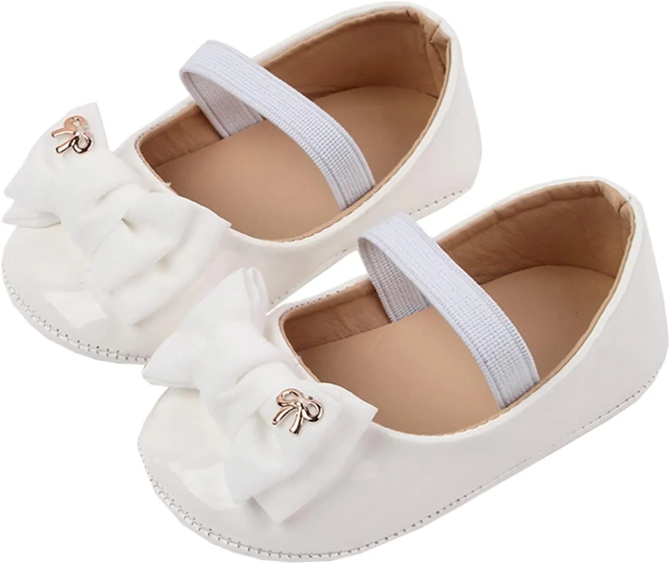 Infant Baby Girl Mary Jane Dress Shoes Ballet Flat for Girl Wedding Part School Shoes Toddler Girl Size 6 Sandals
